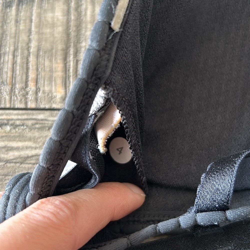 Lululemon Athletica Gray Sports Bra - Picture 4 of 5